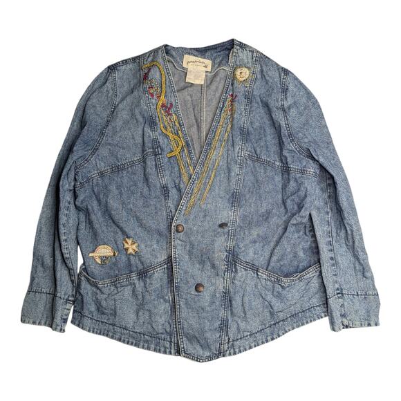 Vintage | Jackets & Coats | Vtg 98s Patrizia Acid Wash